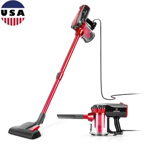 Strong Suction Stick Vacuum Cleaner Lightweight Corded Hardfloor Adjustable Tube - Picture 1 of 6