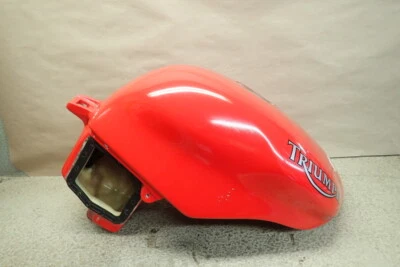 2004 TRIUMPH SPEED TRIPLE 955I GAS FUEL TANK W/ CAP & SENDING UNIT 2400595 - Image 1 of 4