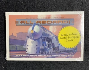 U.S. Stamps SC #UX307-11. 20th c. Trains. 20 Postal Cards Sealed - Picture 1 of 2