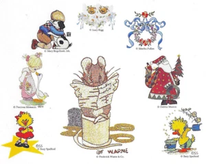 BEST OF BERNINA #114 Embroidery Card for Bern. Deco, Brother, Baby Lock TESTED - Picture 1 of 12