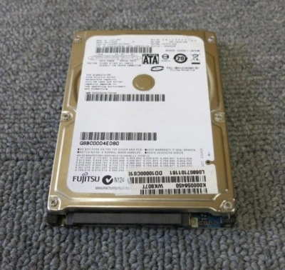 Fujitsu MHY2080BH CA06889-B373000T 80GB 5400RPM 8MB 2.5" SATA Internal HDD - Image 1 of 4