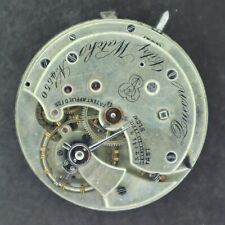 Antique Queen City by August Saltzman 17 Jewel Manual Wind Pocket Watch Movement