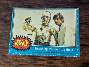Star Wars Searching For The Little Droid Trading Card #19 1977 20th Century Fox - Picture 1 of 2