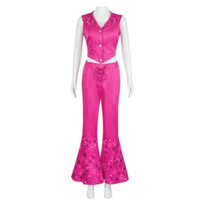Adult Doll Pink Cowgirl Costume - Picture 1 of 9