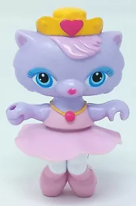 Tara Toy Tu-tu Twirlz Pretty Petz Puppy purple w/ pink 3.25" tall working - Picture 1 of 11