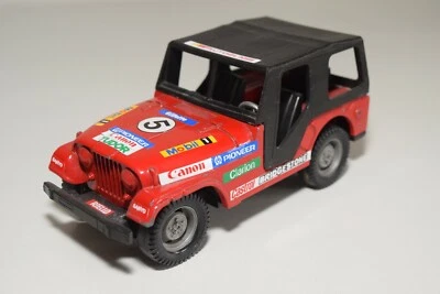 A4 1:25 POLISTIL S675 S-675 JEEP INTERNATIONAL RALLY RED OTTIME CONDIZIONI - Immagine 1 di 4