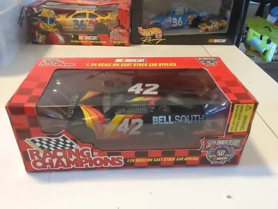 1999 Racing Champions 1:24 JOE NEMECHEK #42 BellSouth Monte Carlo - Muito bom estado  - Imagem 1 de 4