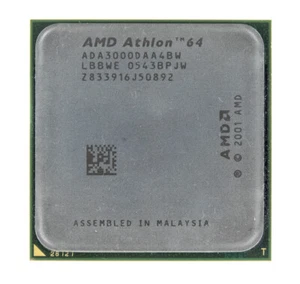 CPU AMD Athlon 64 3000 + ADA3000DAA4BW 1.8GHz LGA939 - Picture 1 of 2