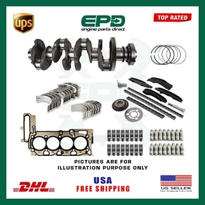 BMW N47D20 2.0 CRANKSHAFT NITRATE WITH ENGINE REBUILD KIT DIESEL ENGINE - Picture 1 of 1