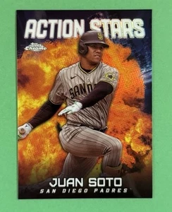 2023 Topps Chrome Update Juan Soto #ASC-19 Action Stars - Bild 1 von 2