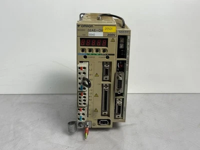 OMRON SGDH-02AE-OY Servo Controller + Positionsmodul JUSP-NS500 200W Drive Set - Image 1 of 4