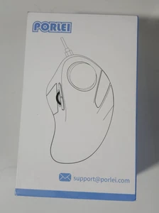 Ratón Trackball Inalámbrico Porlei TM552 Diseño Ergonómico 193g USB Cableado - Imagen 1 de 3
