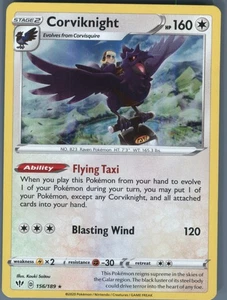 SWSH03: Darkness Ablaze #156/189 Corviknight Holo - Picture 1 of 2