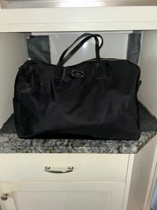 Kate Spade New York, Black Nylon Duffle Bag, Medium - Picture 1 of 5