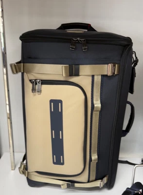 NEW Tumi ALPHA BRAVO ENDURANCE 22.0” Backpack Carry On - Navy Blue & Khaki - Image 1 of 4