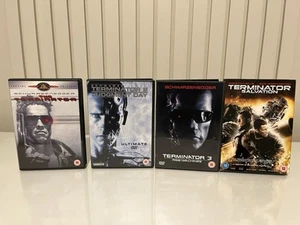 The Terminator, Terminator 2, Terminator 3 & Terminator Salvation DVD Bundle - Picture 1 of 12