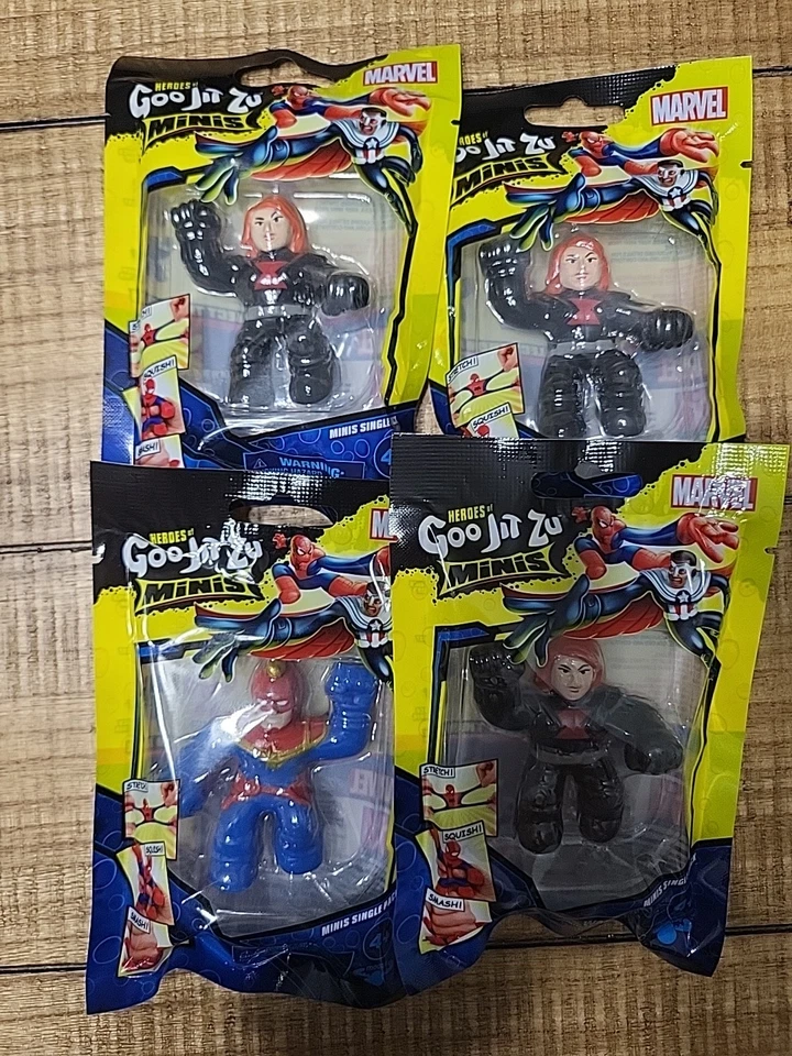 Heroes of Goo Jit Zu Marvel Minis Black Widow