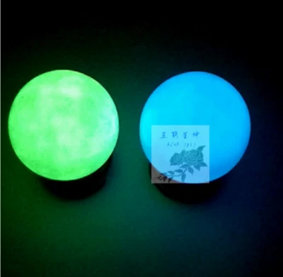 Azul Verde Bola Luminosa Noche Perla Luz Luminosa Almacenamiento Piedra Fluorescente o Foto 1 de 4