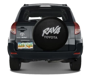 SpareCover® Classic Series - 28" Black Tire Cover fits Toyota Rav4 - Picture 1 of 3