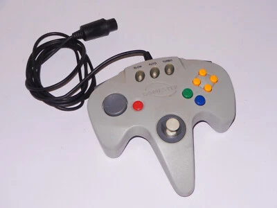 Grey Gaming Controller Joypad Gamepad Gamester for Nintendo N64 Retro Game a3 - Image 1 of 4