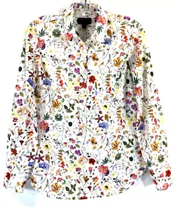 RARO J.CREW Talla 0 Liberty relajado popover en estampado floral de víspera Estilo 43886 $150 - Imagen 1 de 13