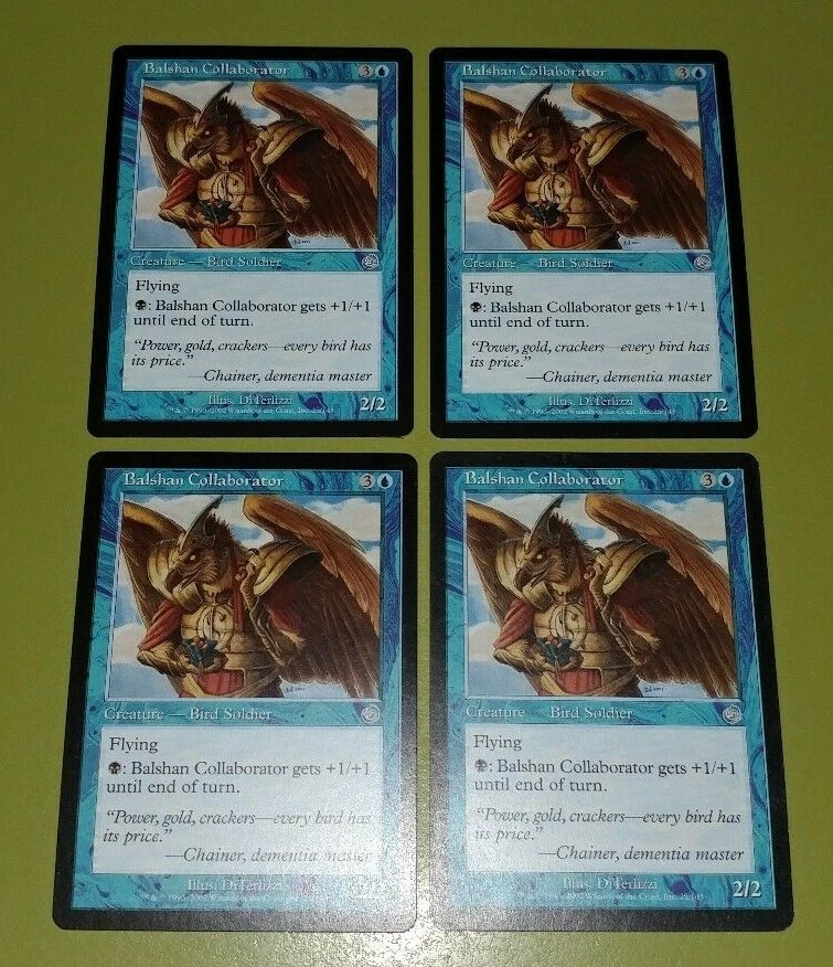 Balshan Collaborator x4 Torment 4x Playset Magic the Gathering MTG - Image 1 of 1