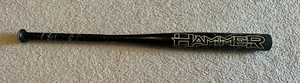 Bate de softbol Black Easton Hammer USSSA SK4 33" 26 oz (-7) 2 1/4" B10 - Imagen 1 de 4