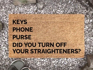 Lista Personalizada Tapete para Personas Olvidadas - Regalo Personalizable - Personalizado - Imagen 1 de 10