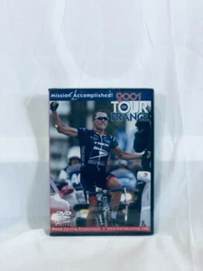 2001 Tour de France Misdion Accomplished Lance Armstrong's DVD Hat Trick - Picture 1 of 3
