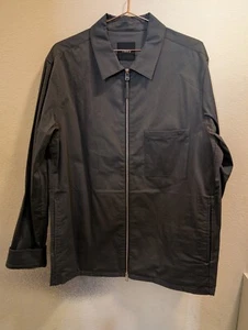 Theory Brody Pocket Full Zip Jacket Grey XLarge  - Picture 1 of 4