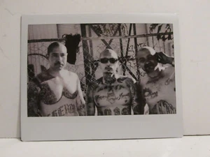 VINTAGE FOUND PHOTOGRAPH ART PHOTO POLAROID EAST LA CHOLO TATTOO MAN MEXICAN PIC - Picture 1 of 4