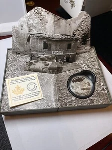 2015 Canada 1 oz Silver $20 Proof 70th Anniversary End of Italian Campaign - Picture 1 of 7