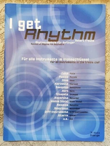 I GET RHYTHM METHOD OF RHYTHM FOR YOUNG BEGINNER 1980 VINTAGE SHEET MUSIC - Picture 1 of 1