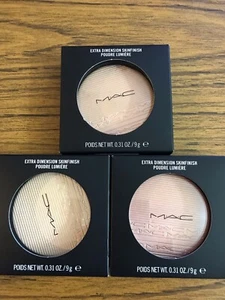 MAC Extra Dimension Skinfinish Highlighter Shade SHOW GOLD 0.31oz/9g New in Box - Picture 1 of 7