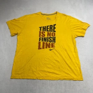 Nike There Is No Finish Line Sportswear Tee Thrifted Vintage Style Size 3XL - Picture 1 of 18