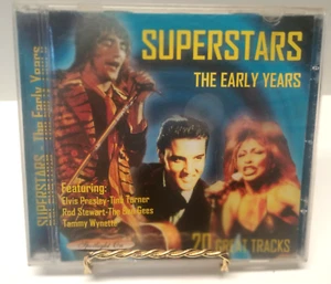 Superstars - The Early Years Music Cd - Elvis Presley Rod Stewart Tina Turner - Imagen 1 de 9