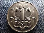 Poland 1 Zloty Coin 1929 W