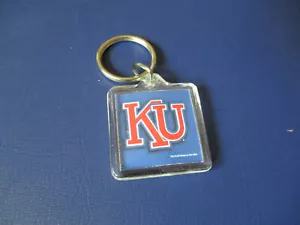 Keychain Kansas University Jayhawks Logo Wincraft Acrylic * - Picture 1 of 2