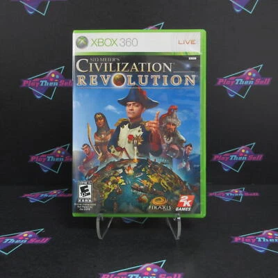 Sid Meier's Civilization Revolution Xbox 360 Complete - 1 Year Warranty EX Cond - Image 1 of 4