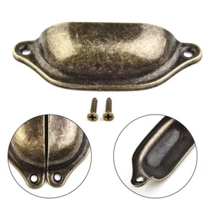 Home Use 10x Drawer Cabinet Cup Door Handles Knobs Cupboard Shell Pulls Hardware - Picture 1 of 24