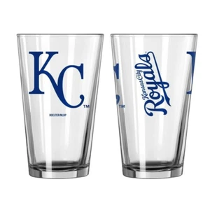 KANSAS CITY ROYALS MLB 16 OZ GAMEDAY TEAM LOGO PINT GLASS FREE SHIPPING - Picture 1 of 1