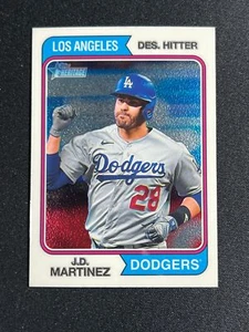 2023 Topps Heritage High Number J.D. MARTINEZ CHROME 471/999 DODGERS #662 - Picture 1 of 2