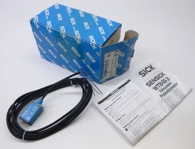 Sick WTB4S-3N1331 Photoelectric Proximity Sensor, Background Suppression 1042062 - Image 1 of 4