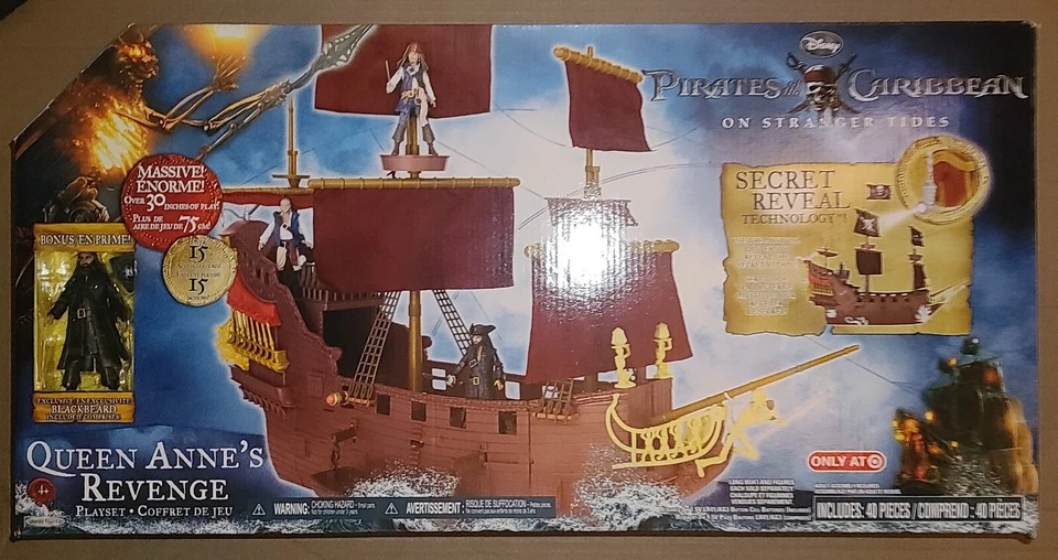 BONO!  Disney Target Piratas del Caribe Queen Anne's Revenge Juego, NUEVO Foto 1 de 4