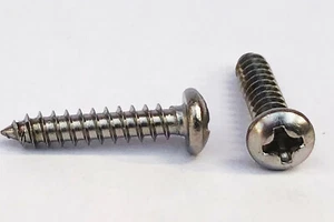 Paquete de 10 tornillos Phillips autorroscantes de acero inoxidable M4x20, M4x30 A2 - Imagen 1 de 5
