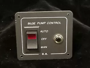 Marine Bilge Switch & Circuit Breaker Panel, LED, 12V, Boat / Yacht / Caravan - Picture 1 of 6