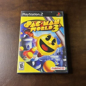 Pac-Man World 3 - PS2 - Sony PlayStation 2 - 2005 - Complete CIB Clean Disc - Picture 1 of 5