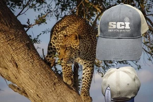 SCI First For Sportsman Snapback  Hat Mesh Back Safari Club Hunting big game - Picture 1 of 7