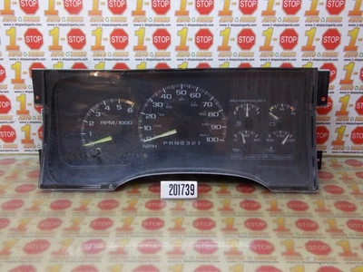 GMC 1500 1996 camioneta cuadro de instrumentos velocímetro 16204835 320 k millas OEM Foto 1 de 4