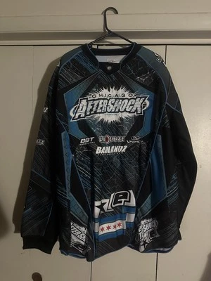 Kirk Wozny Chicago Aftershock Planet Eclipse XXL Paintball Jersey - Image 1 of 2